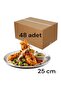 Plate Home Restaurant Serving Plate 25 cm X 48 Pcs Parcel - 3
