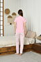 Women's Milan Short Sleeve Pajama Set - 4