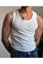 Men's Camisole Undershirt (100% Cotton) - 2