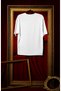 Member Only Streetwear Printed Unisex Oversize Cut 100% Cotton Crew Neck Black T-Shirt - 4