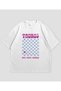 Taurus Printed White Oversize T-Shirt Unisex 100% Cotton Crew Neck T-Shirt - 3