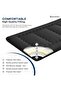 Japanese Floor Mattress, Roll Up Quilted Bed Futon Mattress, Thicken Sleeping Pad, Portable - 8