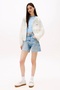 Women's White Windbreaker Jacket - 2