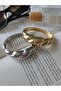 Accessories Auger Detailed Opening and Closing Handcuff Bracelet - 5