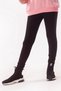 Girls' Stretchy Leggings Black Comfortable Daily Wear