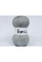 Lot of 4 X 100Gr Skeins Ice Yarns Gonca Hand Knitting Yarn Light Grey