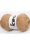 Lot of 4 X 100Gr Skeins Ice Yarns Lorena (50% Cotton) Yarn Light Camel
