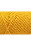 250 Gr Ice Yarns Cotton Rope (100% Cotton) Hand Knitting Yarn Dark Yellow - 2