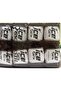 8X50Gr. Sparkle Soft Metallic Glitter Dark Brown Metallic Glitter, Soft, Shaggy, Winter - 4