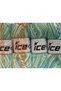 Lot of 4 X 100Gr Skeins Ice Yarns Lorena Color (50% Cotton) Yarn Turquoise Blue Green Cream - 4