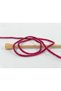 Lot of 4 X 100Gr Skeins Ice Yarns Antipilling Color Bulky Yarn Grey Burgundy Pink - 3