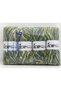 Lot of 4 X 100Gr Skeins Ice Yarns Party Yarn Green Shades Yellow Cream - 4