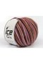 Lot of 4 X 100Gr Skeins Ice Yarns Wool Varicolor Worsted (25% Wool) Yarn Maroon Pink Shades Copper