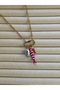 Pembe Balık Summer Charm Kolye - 3
