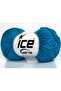 6X50Gr. Cecilia Cotton Mercerized Cotton Turquoise Summer Yarns, Cotton, 100% Cotton