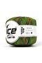 6X25Gr. Aria Fresca Gold, Light Grey, Green Tones Stripe, Summer Threads, Chain