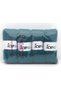 Lot of 4 X 100Gr Skeins Ice Yarns Angora Glitz (10% Mohair 15% Wool) Yarn Dark Green - 4