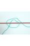 6X50Gr. Almina Cotton Mercerized Cotton Turquoise Summer Yarns, Cotton, 100% Cotton - 3