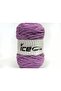 2X200Gr. Natural Cotton Chunky Cotton Light Lilac Summer Yarns, Cotton, 100% Cotton, Thick