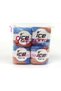 Lot of 4 X 100Gr Skeins Ice Yarns Summertime Color (80% Cotton 20% Viscose) Yarn Salmon Shades Blue - 4