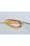 1X250G. Tube Cotton Jumbo Color Cotton Orange, Yellow, Brown Tones Summer Yarns, Cotton, Multi - 3