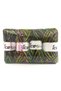 Lot of 4 X 100Gr Skeins Ice Yarns Wool Varicolor Light (25% Wool) Yarn Green Shades Purple Shades Ye - 4