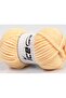Lot of 4 X 100Gr Skeins Ice Yarns Chenille Baby (100% Microfiber) Yarn Light Orange