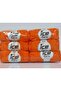 6X50Gr. Almina Cotton Mercerized Cotton Orange Summer Yarns, Cotton, 100% Cotton - 4