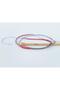 1X250G. Natural Cotton Color 3mm Cotton Red, Grey, Light Blue, Pink Shades Summer Yarns, Pamu - 3