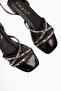 Nasima Leopard Patterned Ankle-Strap Women's Sandals Opportunity Product - 3