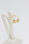Style Pearl/Xuping Jewelry Bending Model Hoop Earring - 4
