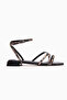 Nasima Leopard Patterned Ankle-Strap Women's Sandals Opportunity Product - 2