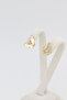 Style Pearl/Xuping Jewelry Triangle Zircon Stone Earring - 2