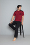 Men's Short Sleeve Pajama Set Printed - 2