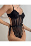 Ellie Siyah Bodysuit - 2