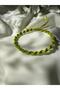 Spiral Macrame Weave Rope Bracelet,Water Resistant, Adjustable Handmade Unisex Bracelet