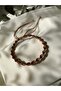 Spiral Macrame Weave Rope Bracelet,Water Resistant, Adjustable Handmade Unisex Bracelet - 4
