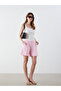 Esvab • Modern & Distinctive Women's Shorts with Waist Drawstring - 2