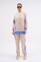 Two-Tone Zippered Tracksuit Set - 4