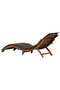 Sun Loungers with Cushions 2 pcs Dark Grey Solid Wood Acacia - 4