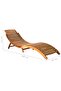 Sun Lounger | Natural Brown | Solid Acacia wood with a natural oil finish - 5