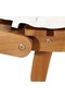 Sun Loungers with Cushions 2 pcs Cream White Solid Wood Acacia - 8