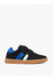 Panelled Sneakers with Hook and Loop Closure - 3
