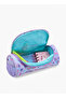 Heart Print Pencil Pouch with Zip Closure - W 9 x H 21 x D 10 cm - 5