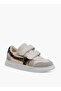Panelled Sneakers with Hook and Loop Closure - 2
