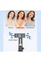 Selfie Stick multifunctional, cu LED, Telecomanda Bluetooth, iOS/Android, 130 cm - 7