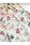 Baby Girl Printed Cotton Cuffed 3-Piece Jumpsuit Set with Colorful Pattern - 3