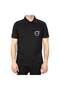 Polo Neck Volvo Logo Black T-Shirt