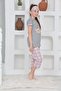 My Little's Ciciles (6-11 Years) Teddy Bear Patterned Girl's Capri Set - Gray - 6