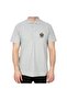 Polo Neck Ottoman Coat of Arms Gray T-Shirt